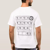 Hangul T - Shirt, Ma T - Shirt (Rückseite)