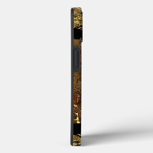 Hanivel Prey Owl Monogram Case-Mate iPhone Case (Rückseite / Rechts)