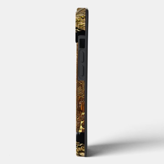 Hanivel Prey Owl Monogram Case-Mate iPhone Case (Rückseite / Links)