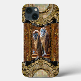 Hanivel Prey Owl Monogram-Etuikase für iPhone Case