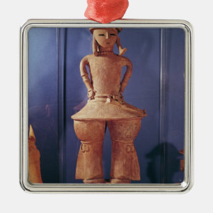 Haniwa Zahl, 250-550 Ornament Aus Metall