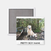 Hank 8 10 2008 014.1, HÜBSCHER BOY-HANK Magnet (Vorderseite/Rückseite)