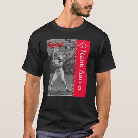 Hank Aaron_Baseball_001 T-Shirt (Vorderseite)