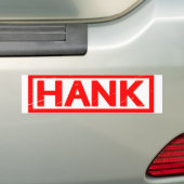 Hank-Briefmarke Autoaufkleber (Auf Auto)