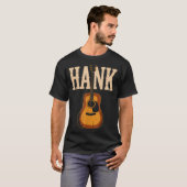 Hank Folk Style Line Dancing Western Country Music T-Shirt (Vorne ganz)