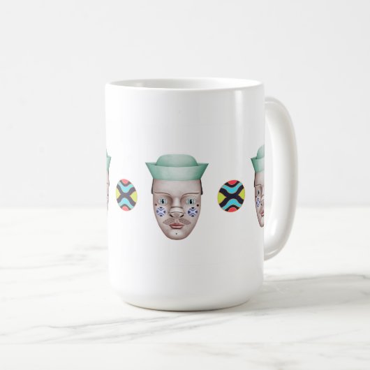 Hank herum kaffeetasse (VorderseiteRechts)