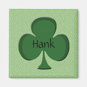 Hank Kleeblatt Name Magnet
