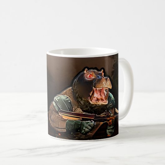 Hankapotamus Kaffeetasse (VorderseiteRechts)