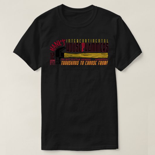 Hanks Intercontinental House of Hammers T-Shirt (Design vorne)