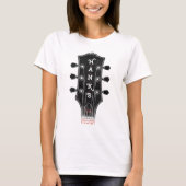 Hanks T-Shirt des Gitarren-Kopf-(Frauen) (Vorderseite)