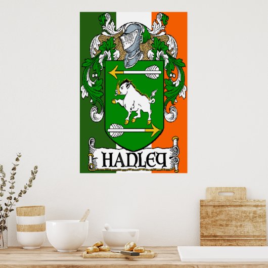 Hanley Coat of Arms Print Poster (Küche)