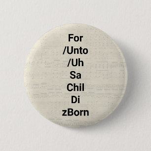 Hänls Messias für uns Ein Kind ist Geborener Chor Button