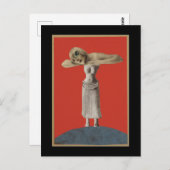 Hanna Hoch Collage Postkarte (Vorne/Hinten)
