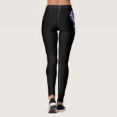 Hannah Add Your Name Blumen Petals Leggings (Rückseite)