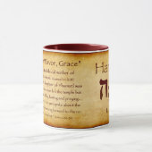 Hannah/Anna Hebrew-Tasse Tasse (Zentrum)
