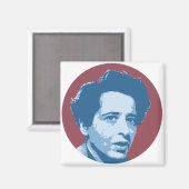 Hannah Arendt Magnet (Vorderseite/Rückseite)