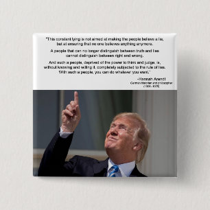 Hannah Arendt Quote Button