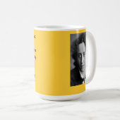 Hannah Arendt-Zitat Kaffeetasse (VorderseiteRechts)