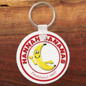 Hannah Bananas Schlüsselanhänger (Vorderseite)
