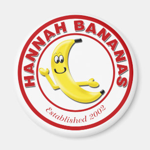 Hannah-Bananen Magnet