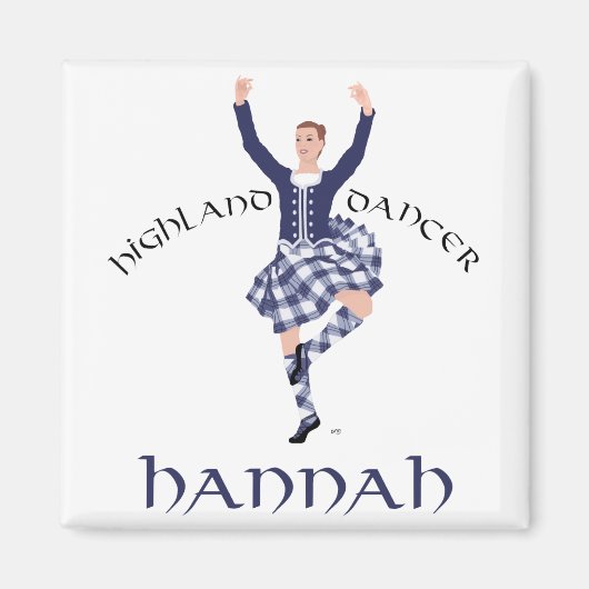 HANNAH Custom Design Magnet (Vorne)