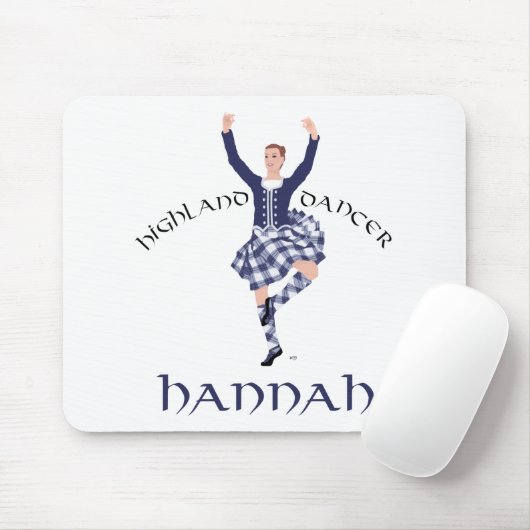 HANNAH Custom Design Mousepad (Mit Mouse)