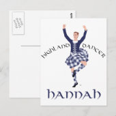 HANNAH Custom Design Postkarte (Vorne/Hinten)