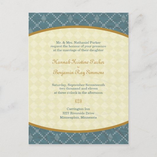 Hannah Einladung (Vorderseite)