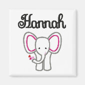 Hannah Elephant Magnet (Vorne)