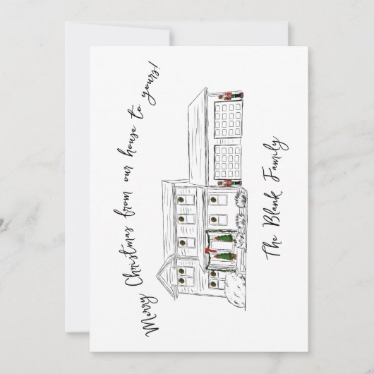 Hannah Flachkarte Einladung (Vorderseite)