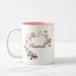 Hannah Floral Tasse