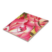 Hannah Gordon Rosa Aquarellkunst Fliese (Seite)