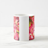 Hannah Gordon Rosa Blume Aquarellkunst Kaffeetasse (Mittel)