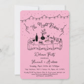 Hannah ist die Nacht vor der Begrüßungsnacht Einladung (Vorderseite)