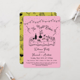 Hannah ist die Nacht vor der Begrüßungsnacht Einladung