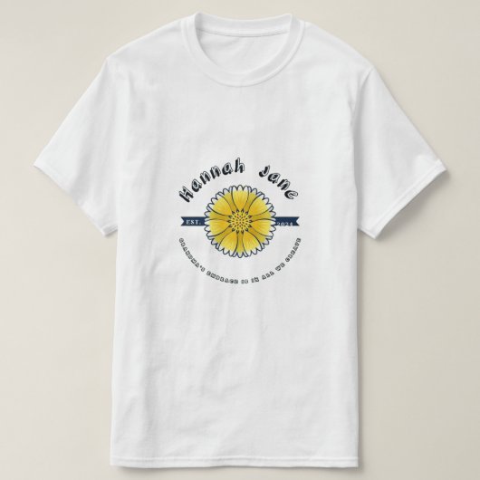 HANNAH JANE LOGO T-Shirt (Design vorne)