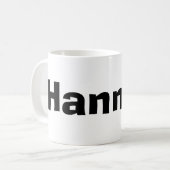 Hannah Kaffeetasse (Vorderseite Links)
