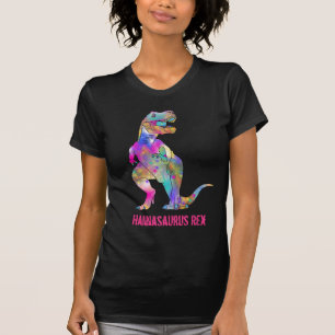 Hannah osaurus Funny Colorful T Rex Dinosaurier Ar T-Shirt