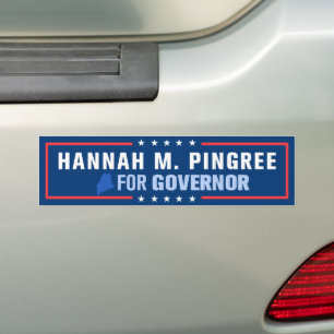 Hannah Pingree für den Gouverneur von Maine Autoaufkleber