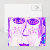 Hannah Postcard Postkarte (Vorne/Hinten)