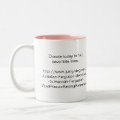 Hannah - Tasse der regelmäßigen Größe (Links)