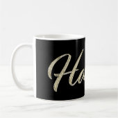 Hannah white gold Handwriting Tasse Kaffeetasse (Links)