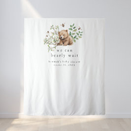 HANNAH Wir können frühzeitig abwarten Baby Dusche  Wandteppich