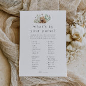 HANNAH Woodland Was ist in Ihrer Spielkarte? Einladung