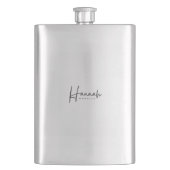 #HannahMoralesClassicFlask Flachmann (Vorderseite)