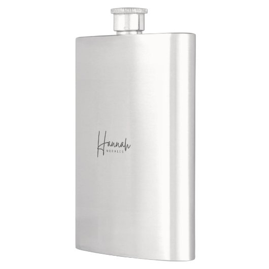 #HannahMoralesClassicFlask Flachmann (Links)
