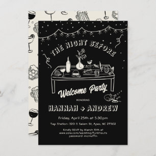 Hannahs Begrüßungsnacht vor Chihuahua Einladung