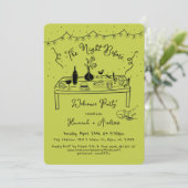 Hannahs Begrüßungsnacht vor Chihuahua Einladung (Stehend Vorderseite)