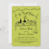 Hannahs Begrüßungsnacht vor Chihuahua Einladung (Vorderseite)