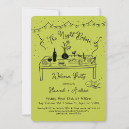 Hannahs Begrüßungsnacht vor Chihuahua Einladung